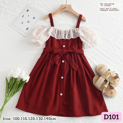 [1-8y] Casual 1-Piece Dress [2] [x56 pattern👕]