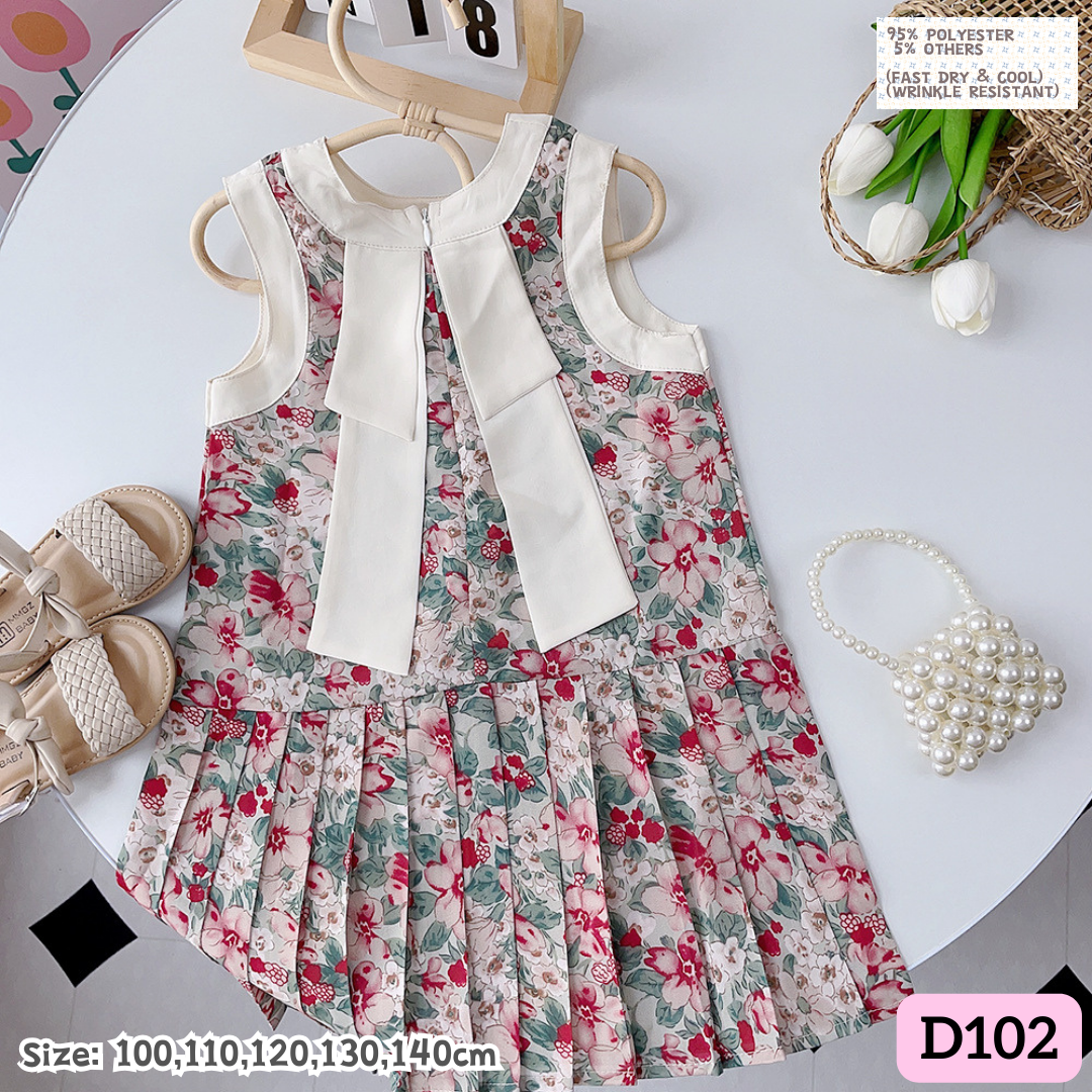 [1-8y] Casual 1-Piece Dress [2] [x56 pattern👕]