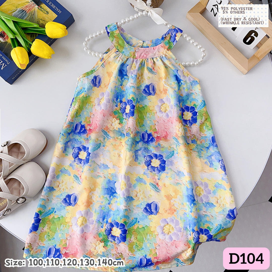 [1-8y] Casual 1-Piece Dress [2] [x56 pattern👕]