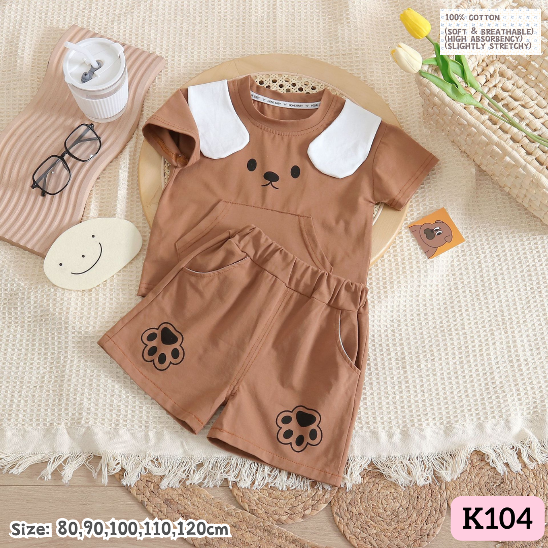 [1-6y] Casual Outings set  [2] [x49 pattern👕]