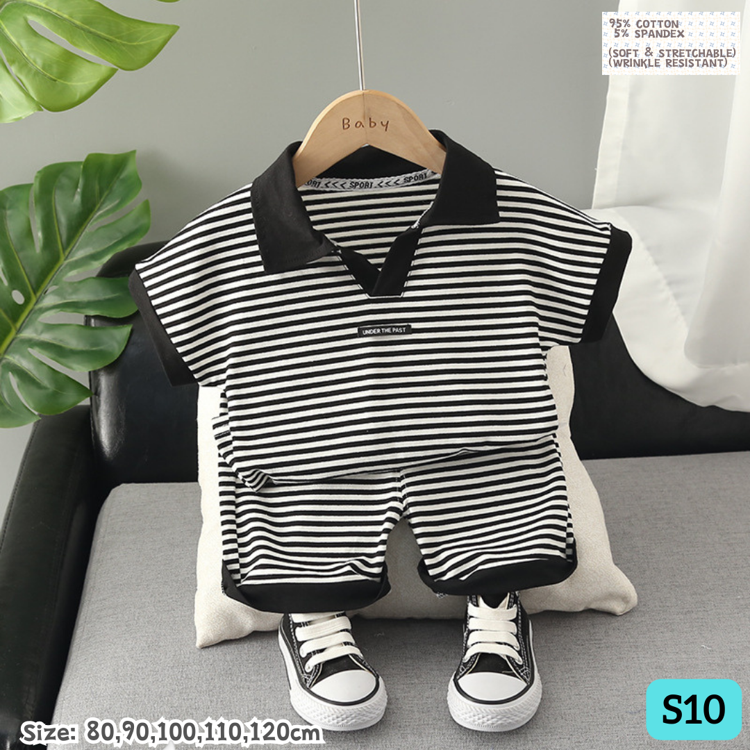 [1-6y] Casual Outdoor Wear set [x76 pattern👕]