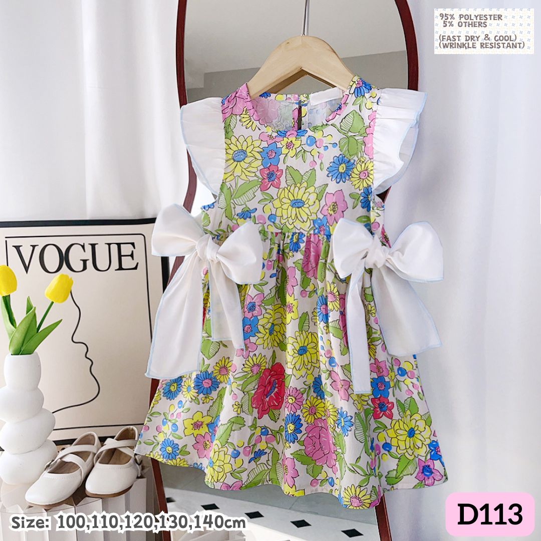 [1-8y] Casual 1-Piece Dress [2] [x56 pattern👕]