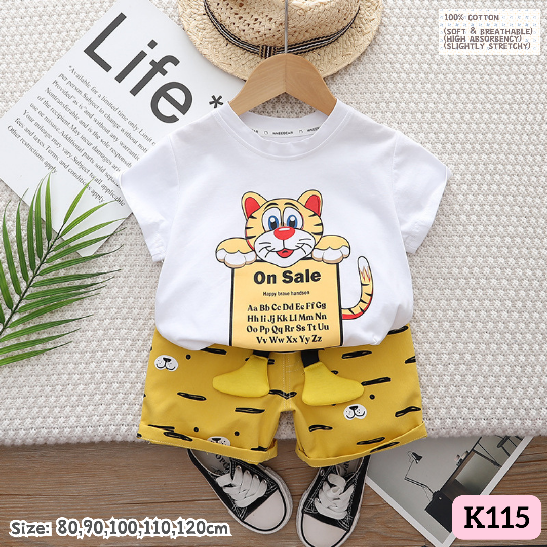 [1-6y] Casual Outings set  [2] [x49 pattern👕]