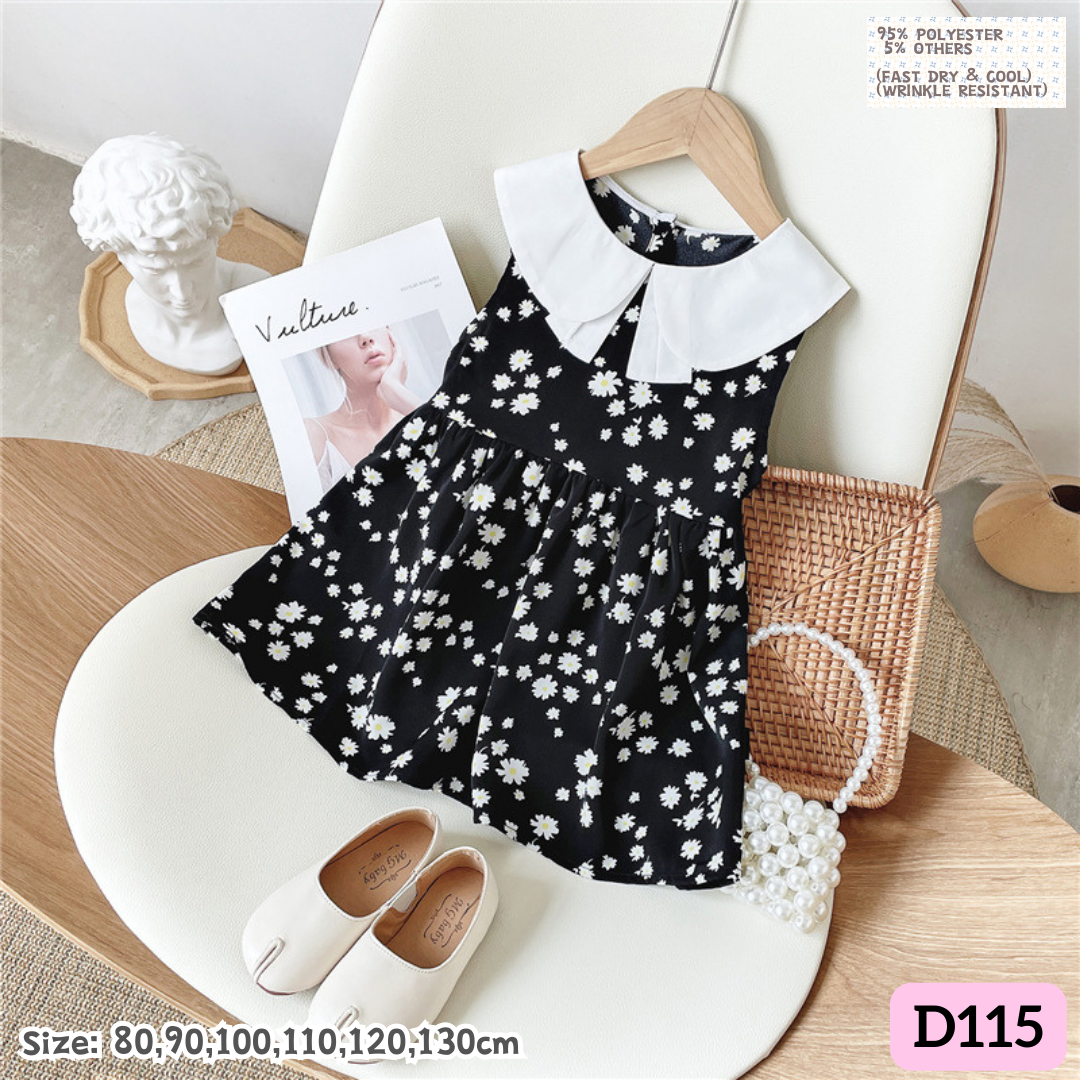 [1-8y] Casual 1-Piece Dress [2] [x56 pattern👕]