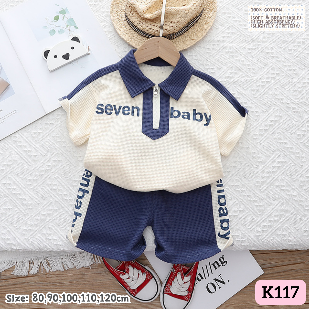 [1-6y] Casual Outings set  [2] [x49 pattern👕]