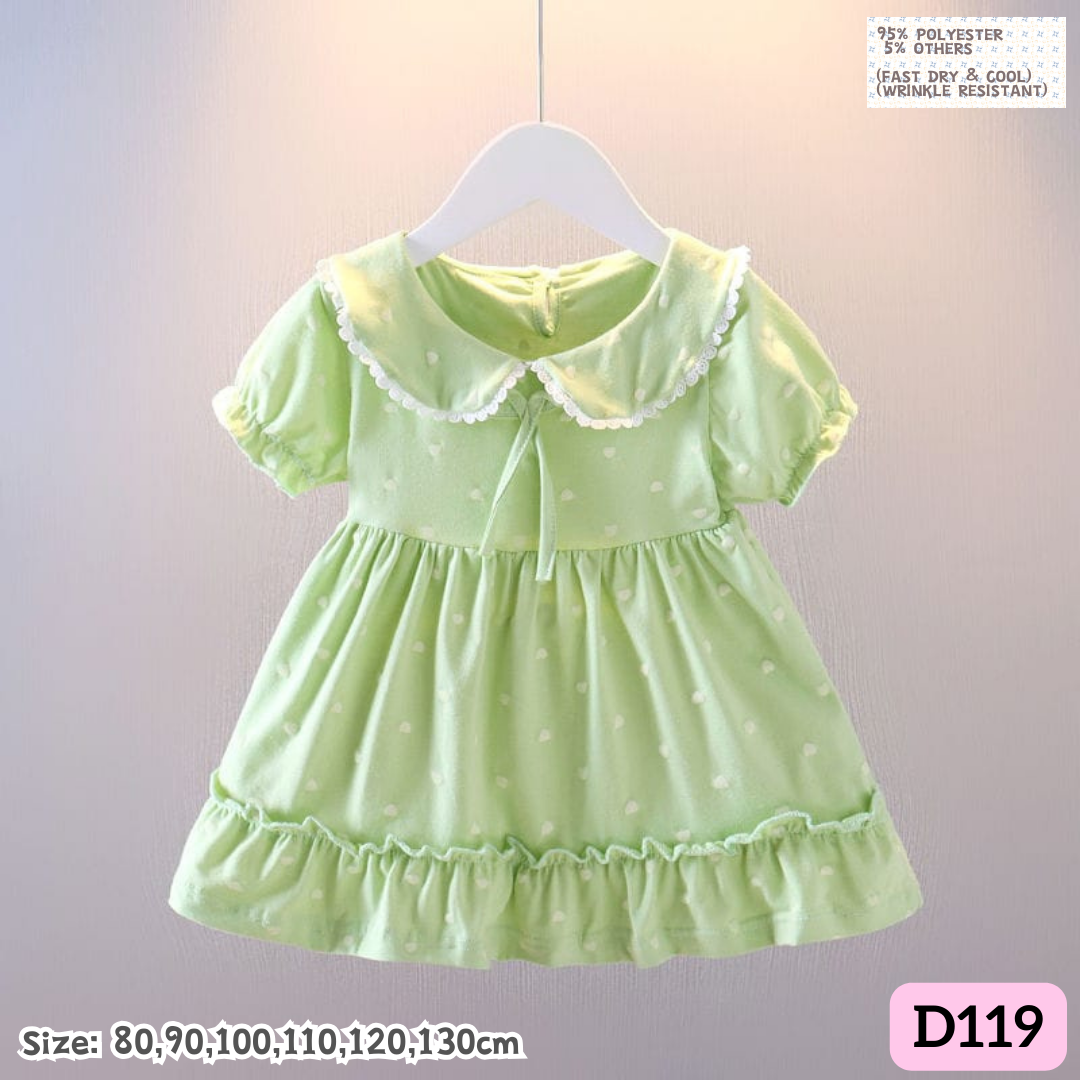 [1-8y] Casual 1-Piece Dress [2] [x56 pattern👕]