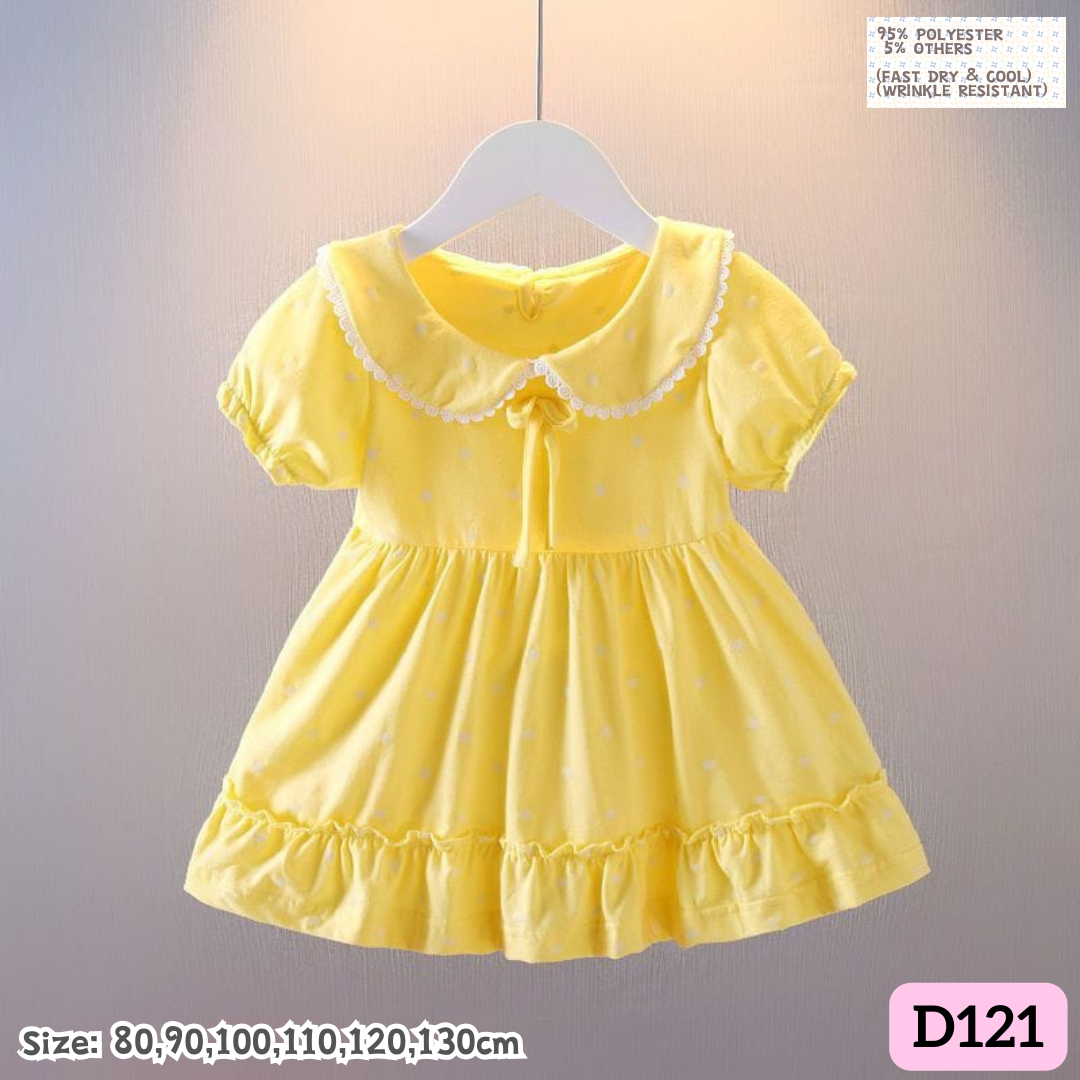 [1-8y] Casual 1-Piece Dress [2] [x56 pattern👕]