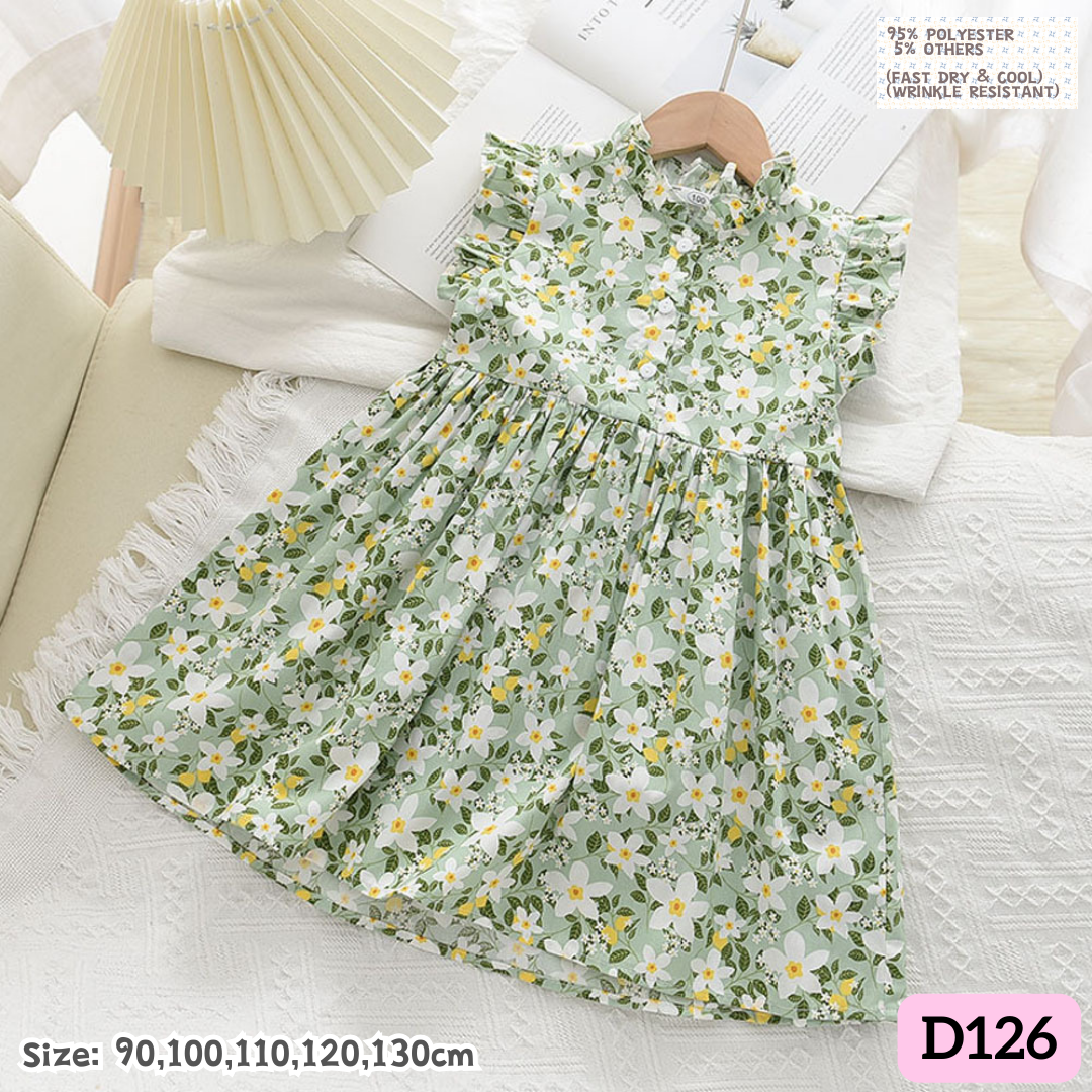 [1-8y] Casual 1-Piece Dress [2] [x56 pattern👕]