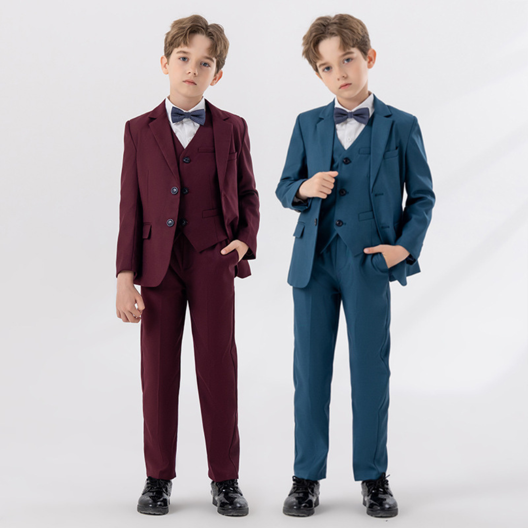 BF01_[Grey Blue]_KID_British Fashion Suits