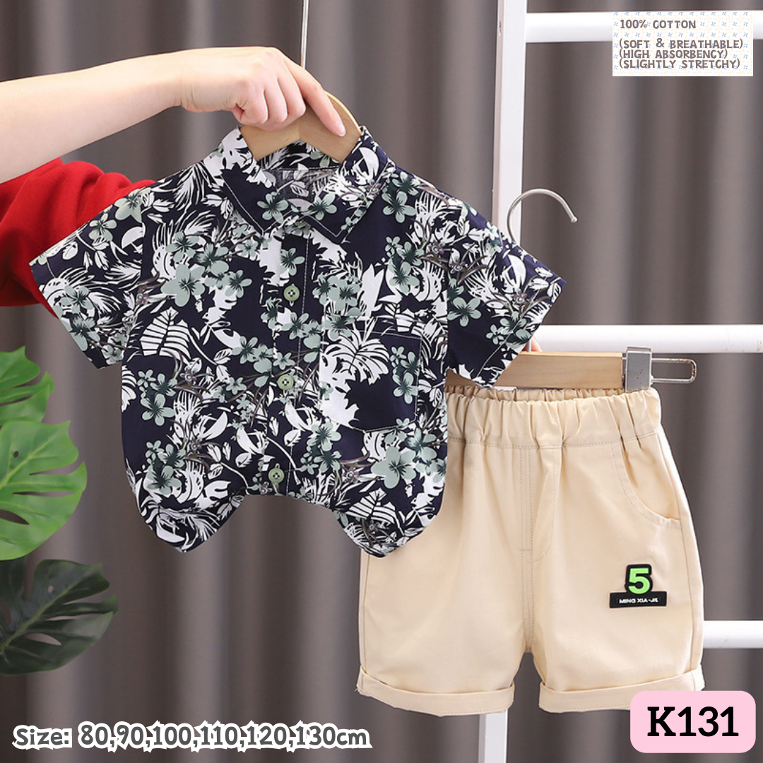 [1-6y] Casual Outings set  [2] [x49 pattern👕]