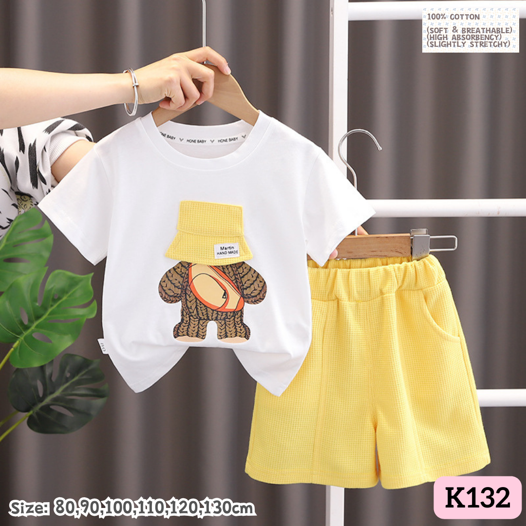 [1-6y] Casual Outings set  [2] [x49 pattern👕]