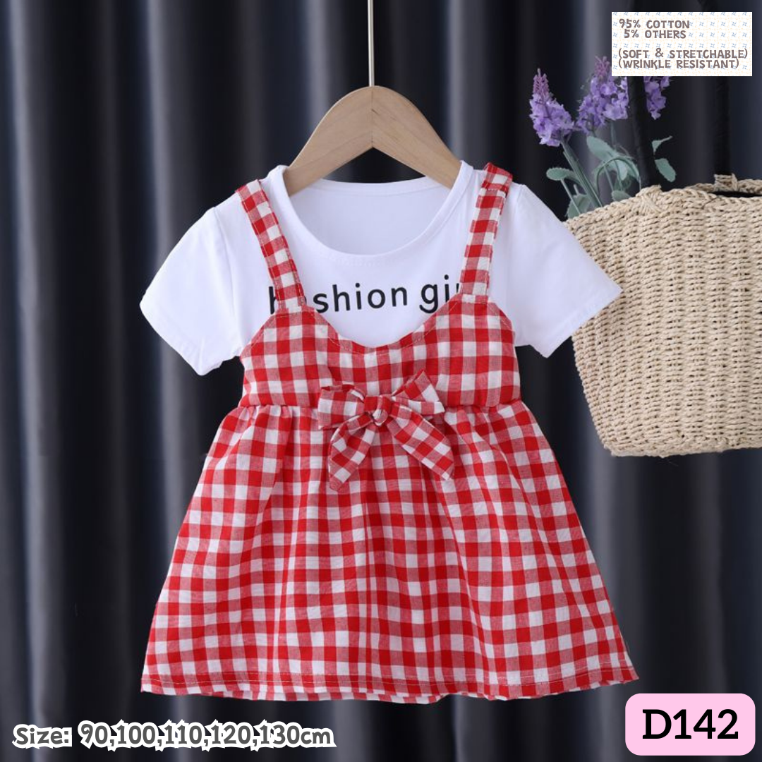 [1-8y] Casual 1-Piece Dress [2] [x56 pattern👕]