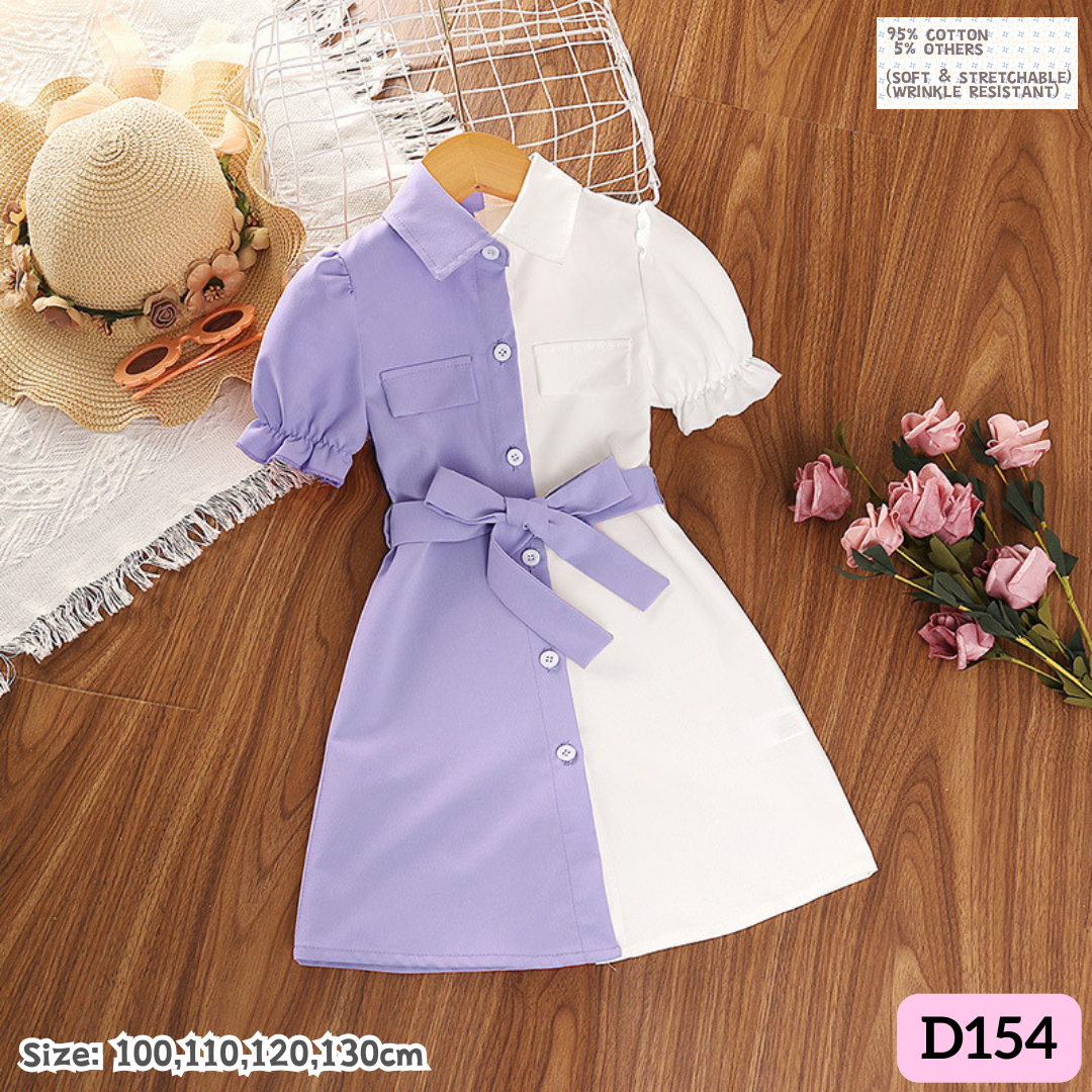 [1-8y] Casual 1-Piece Dress [2] [x56 pattern👕]