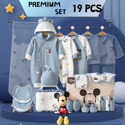 [Pre-order] 🌙Mickey's Joy_Disney_Baby Cotton Clothes Giftset