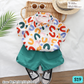 [1-6y] Casual Outdoor Wear set [x76 pattern👕]