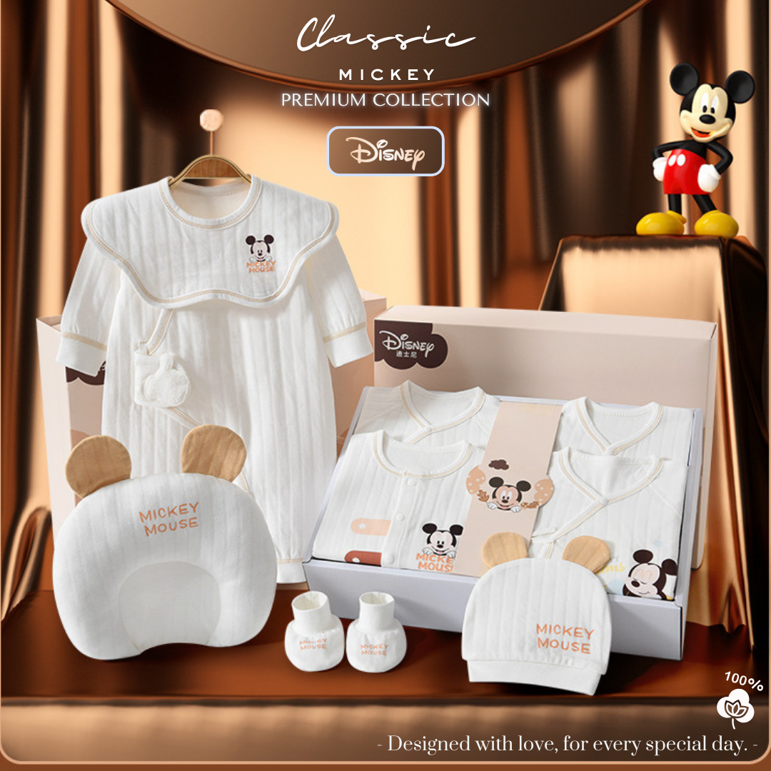 [Pre-order] 🎩Classic Mickey_Disney_Baby Cotton Clothes Giftset