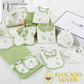 [Pre-order] 🥑Avocado Lover_KUTOG GIFT_Baby Cotton Clothes Giftset