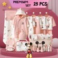 [Pre-order] 🌙Mickey's Joy_Disney_Baby Cotton Clothes Giftset