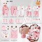 [Pre-order] 🐲Dragon Joy_CuteANGEL Baby Cotton Clothes Giftset - with Suitcase