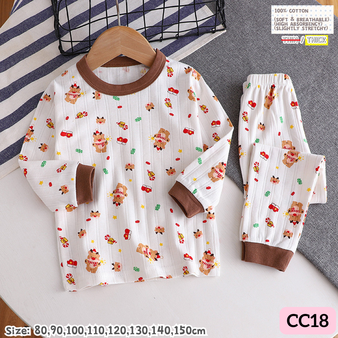 [1-10y] 100% Cotton Pajamas [x51 pattern👕]