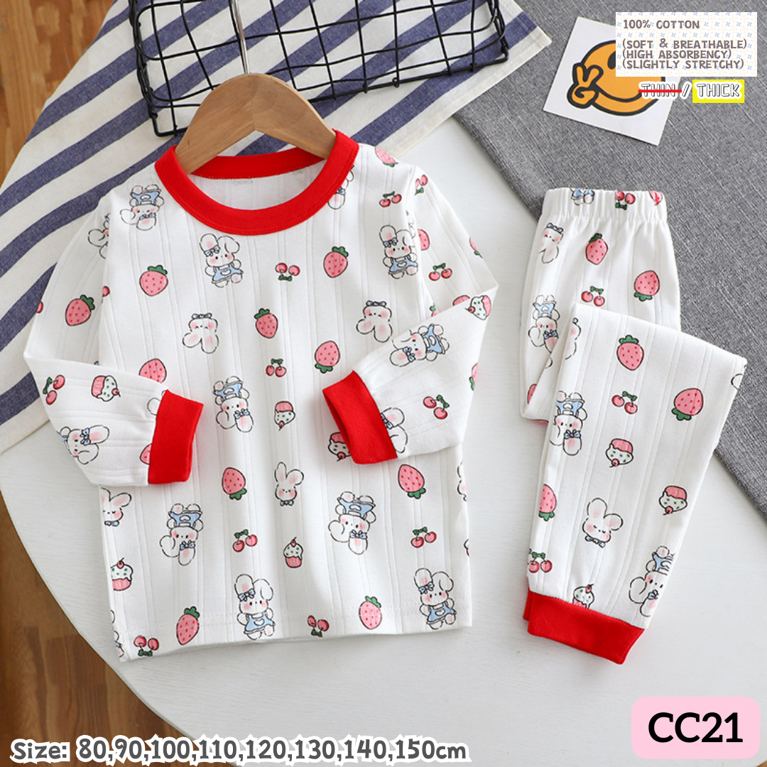 [1-10y] 100% Cotton Pajamas [x51 pattern👕]