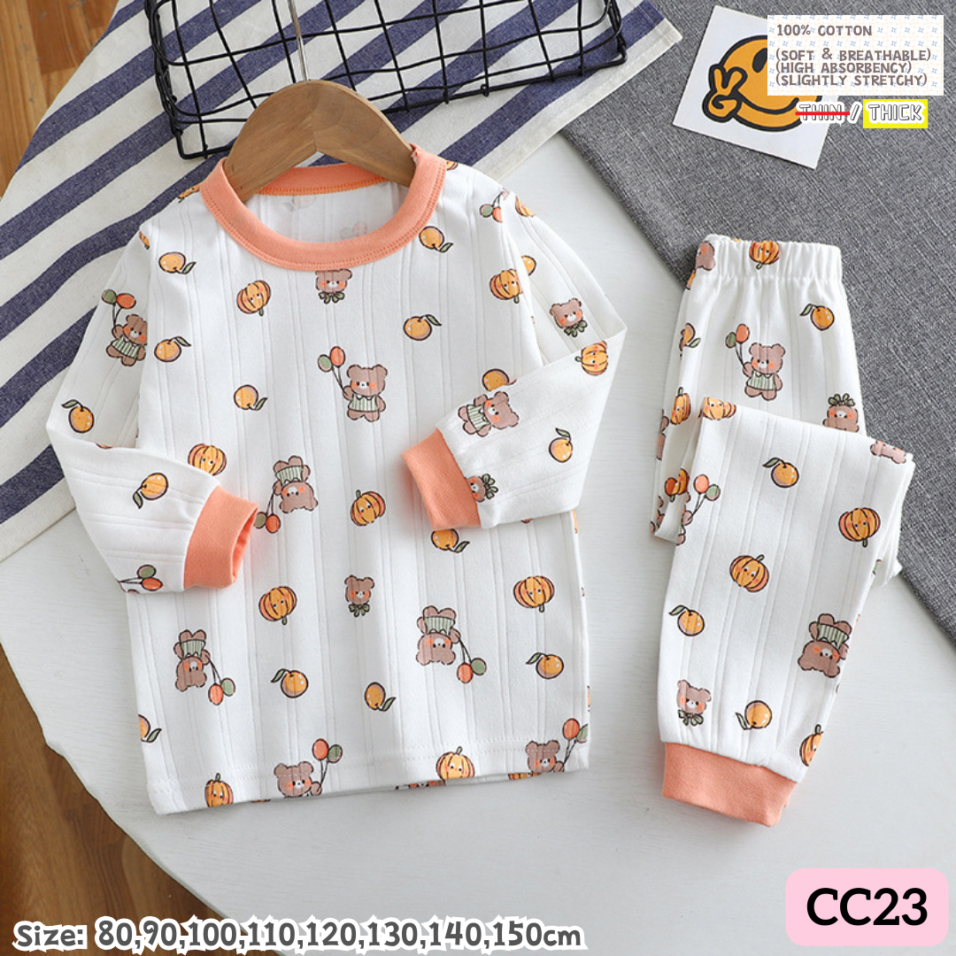 [1-10y] 100% Cotton Pajamas [x51 pattern👕]