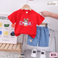 [1-6y] Casual Outings set  [1] [x100 pattern👕]