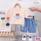 [1-6y] Casual Outings set  [1] [x100 pattern👕]