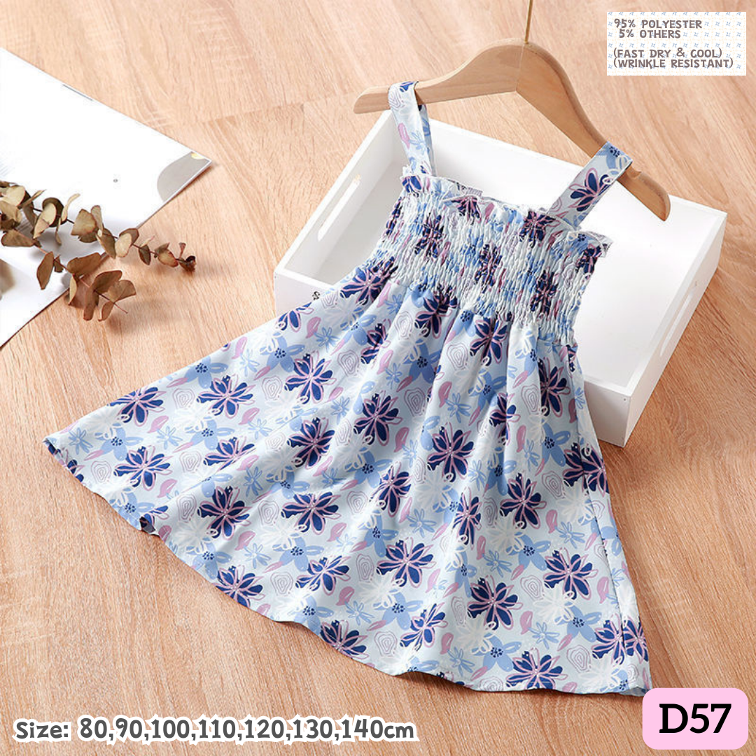 [1-8y] Casual 1-Piece Dress [1] [x100 pattern👕]