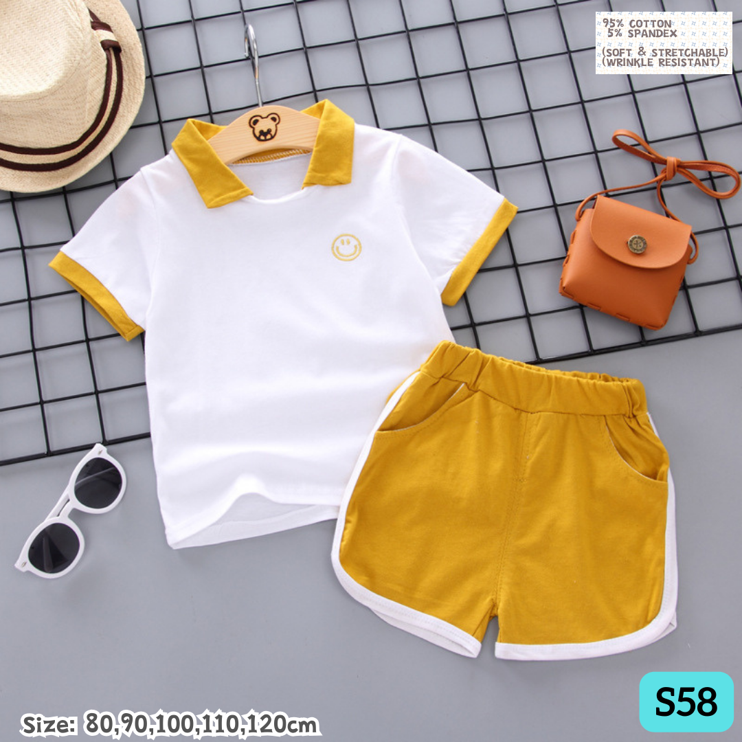 [1-6y] Casual Outdoor Wear set [x76 pattern👕]