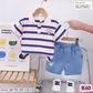 [1-6y] Casual Outings set  [1] [x100 pattern👕]