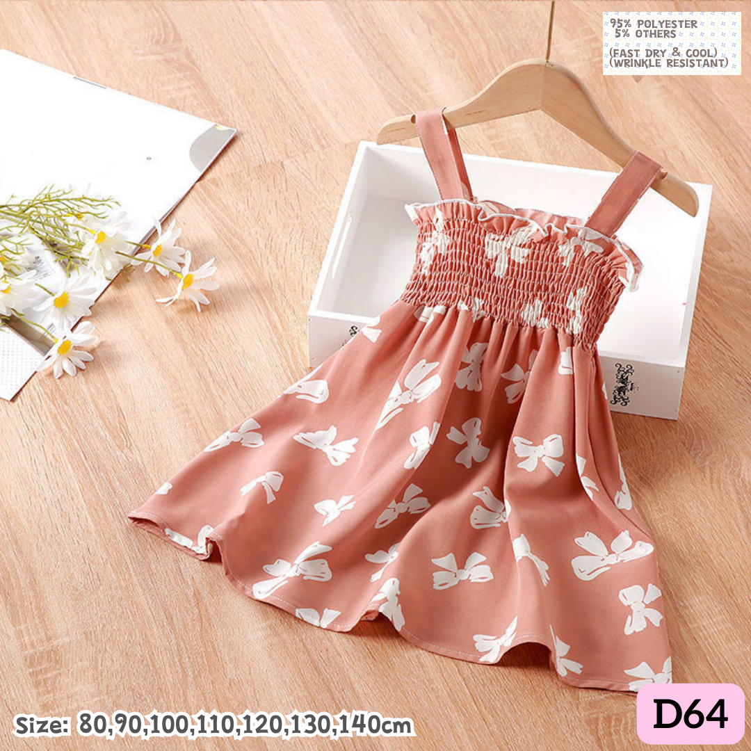 [1-8y] Casual 1-Piece Dress [1] [x100 pattern👕]