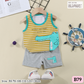 [1-6y] Casual Singlet set [x100 pattern👕]