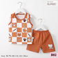 [1-6y] Casual Singlet set [x100 pattern👕]