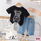 [1-6y] Casual Outings set  [1] [x100 pattern👕]