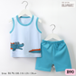 [1-6y] Casual Singlet set [x100 pattern👕]