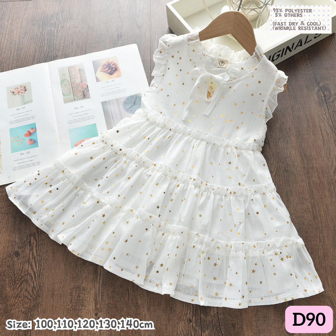 [1-8y] Casual 1-Piece Dress [1] [x100 pattern👕]