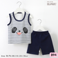 [1-6y] Casual Singlet set [x100 pattern👕]