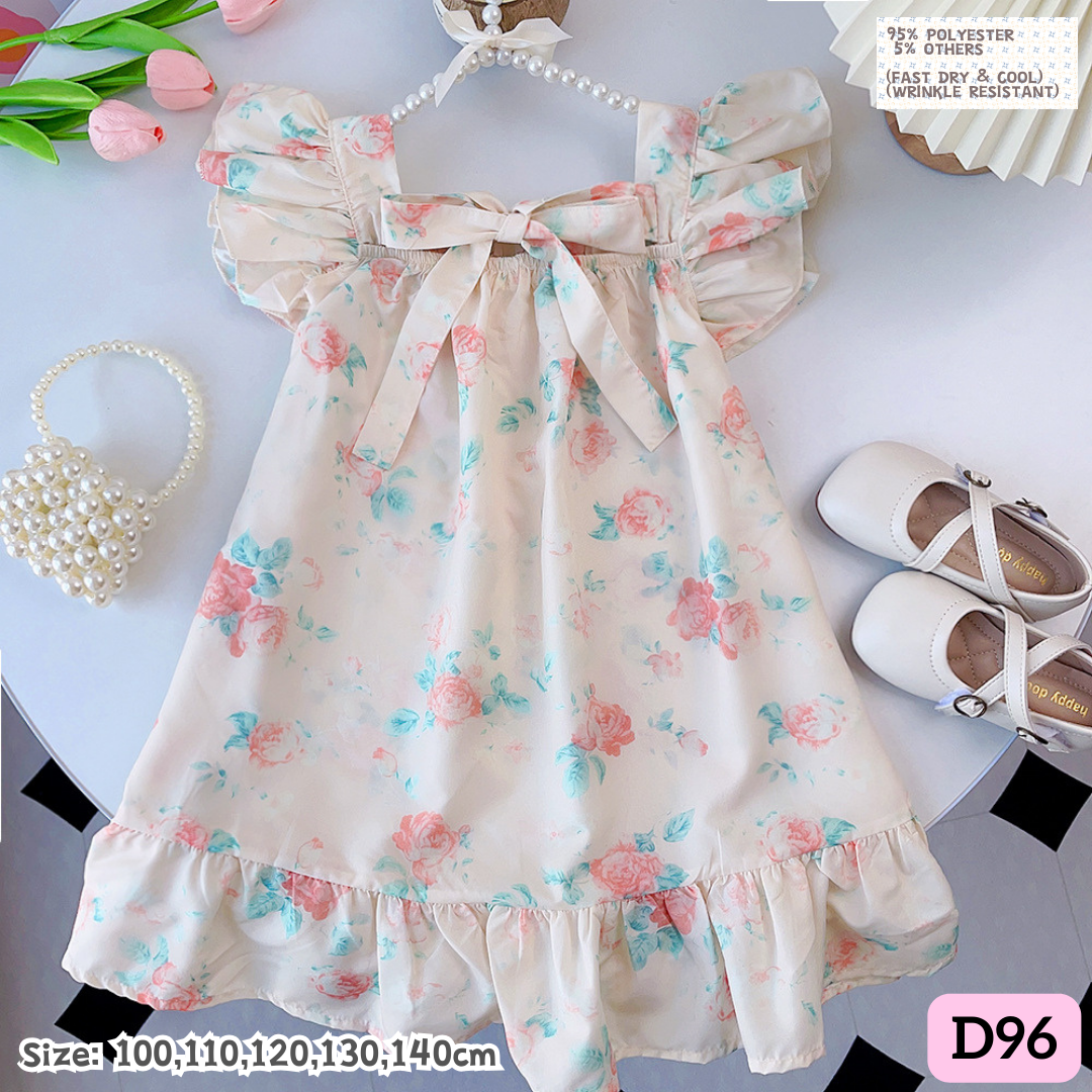 [1-8y] Casual 1-Piece Dress [1] [x100 pattern👕]