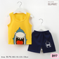 [1-6y] Casual Singlet set [x100 pattern👕]