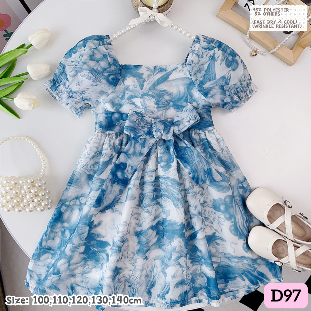 [1-8y] Casual 1-Piece Dress [1] [x100 pattern👕]