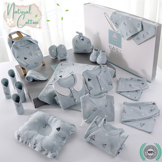 [Pre-order] 🛩️Airplane Adventure_Baby Cotton Clothes Giftset_18-22ps